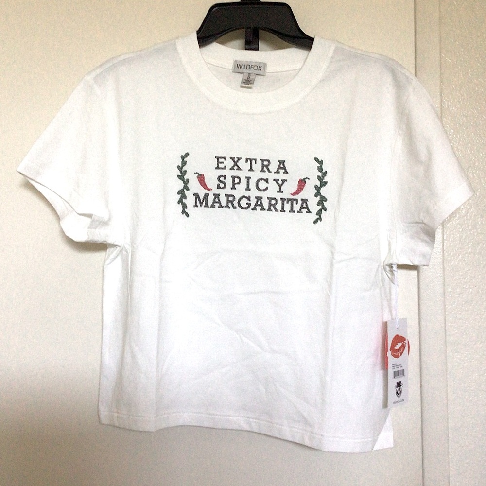 Wildfox "Extra Spicy Margarita" Graphic Tee - Picture 5 of 8
